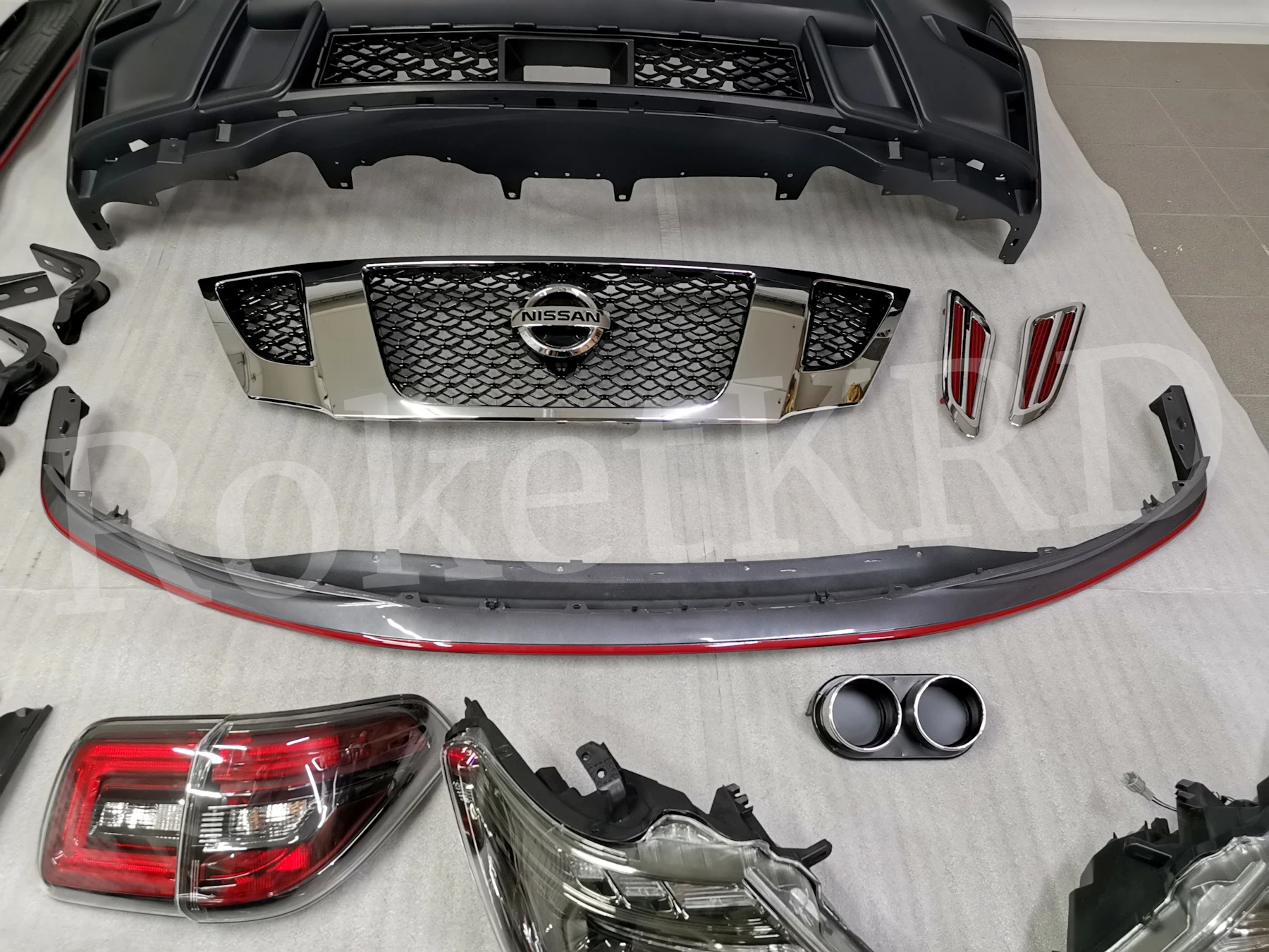Обвес Nissan Patrol 10-17 Nismo (оптика)