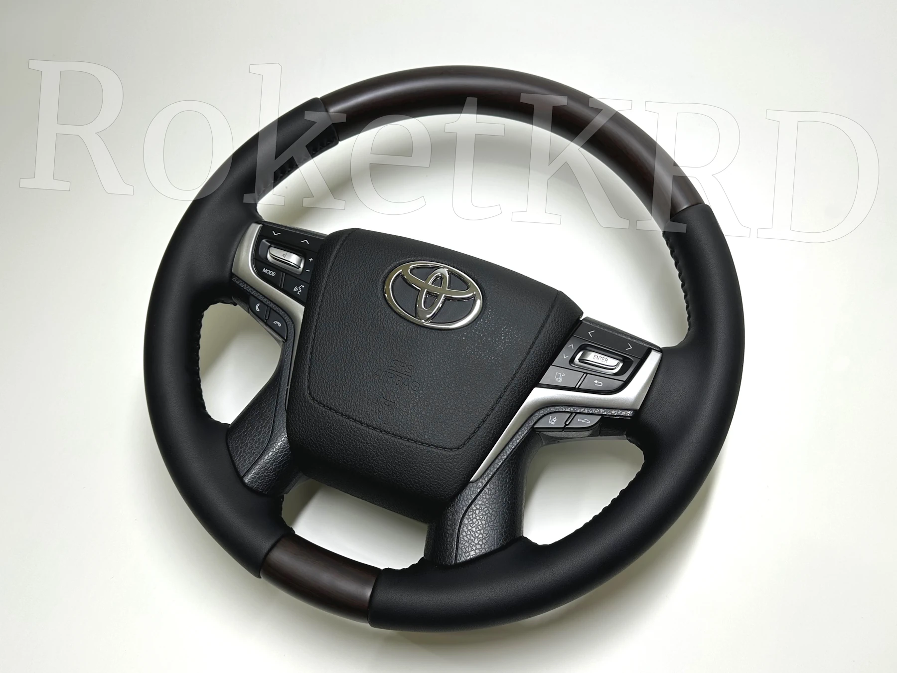 Руль Prado 150 \ Toyota Land Cruiser 200 (дерево)