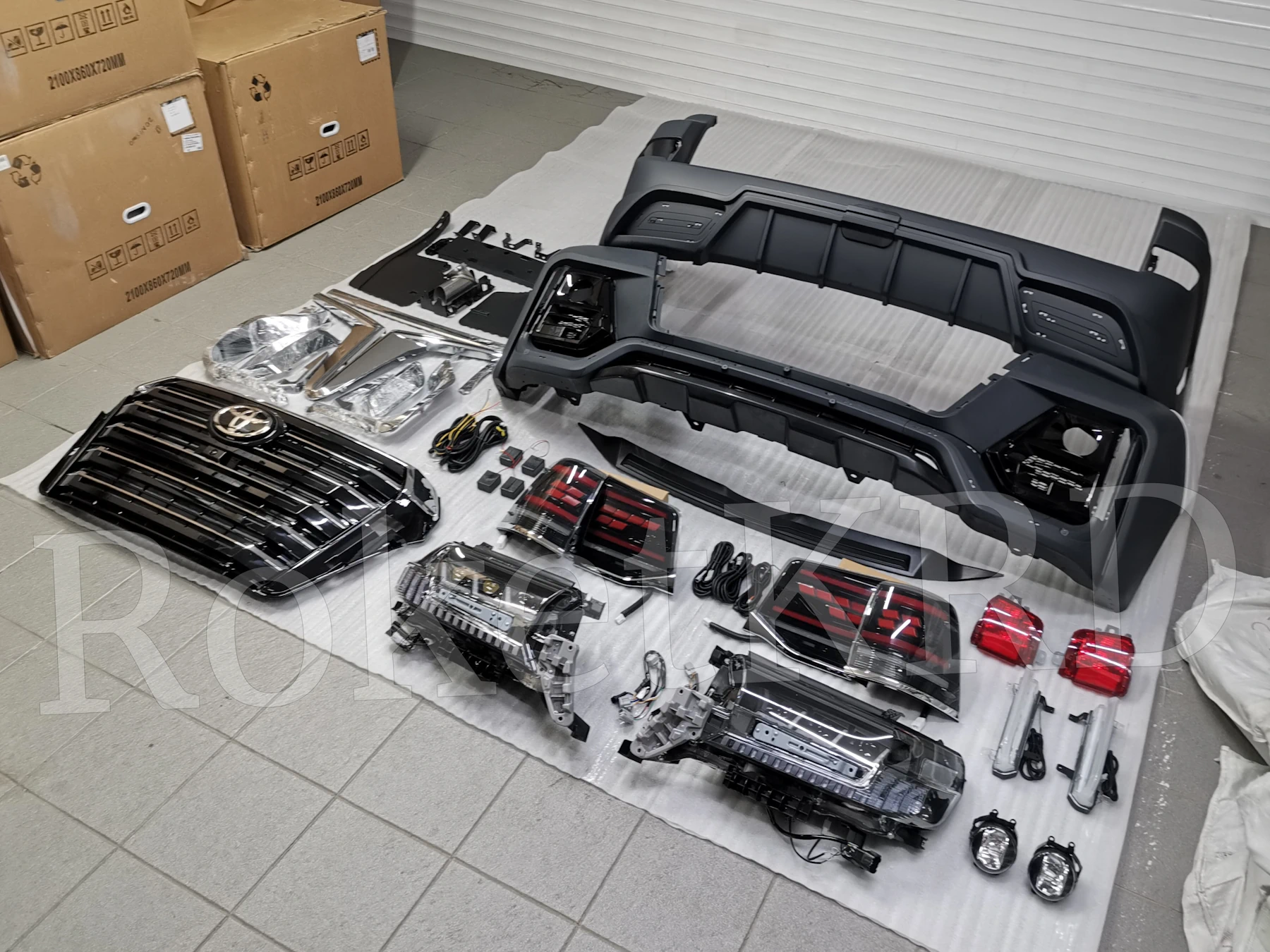 Обвес Urban Sport Toyota Land Cruiser 200 2016+