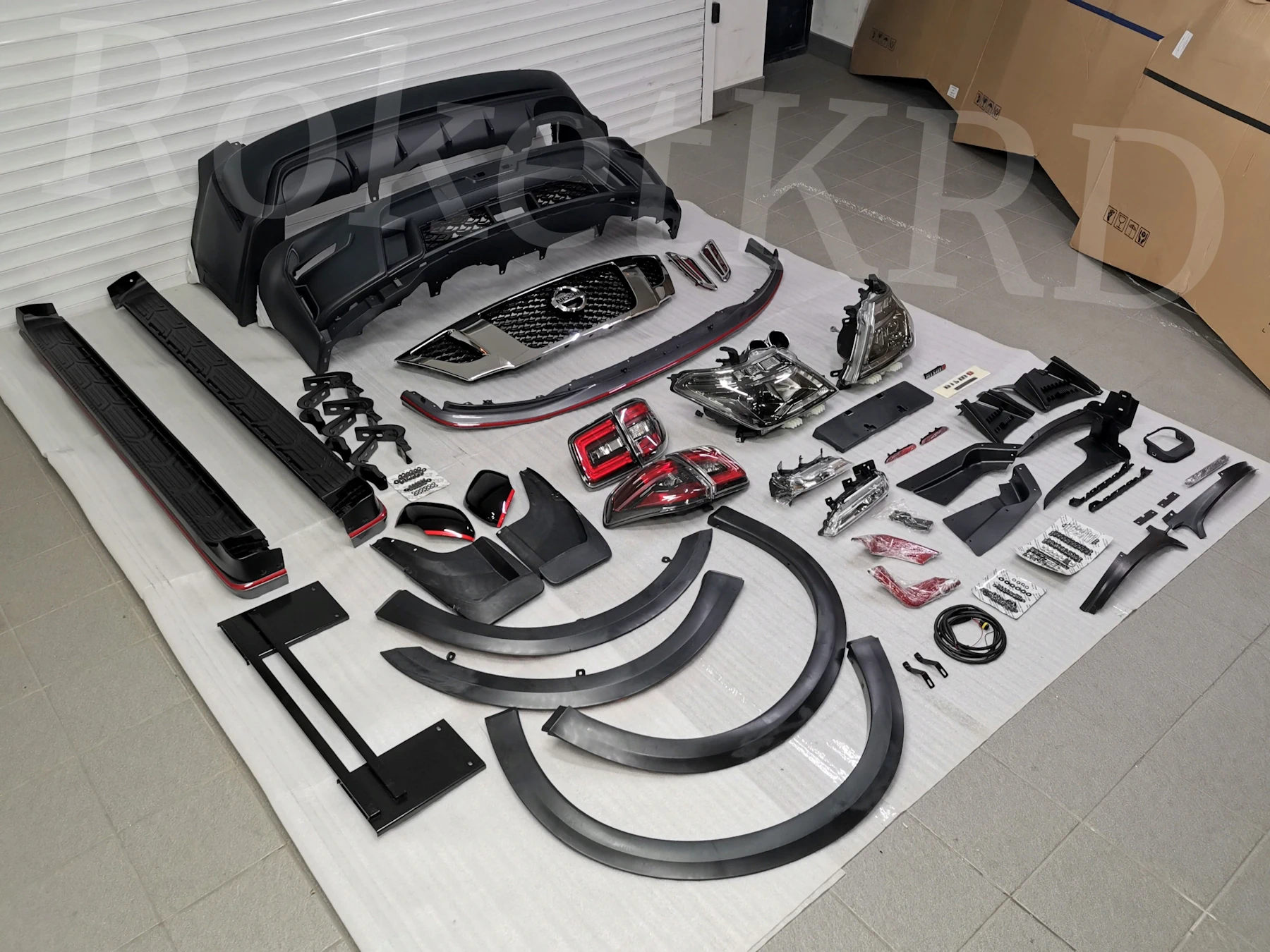 Обвес Nissan Patrol 10-17 Nismo (оптика)